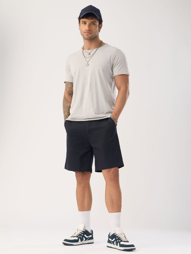 Bermuda Shorts: Regal Navy Men Bermuda Shorts