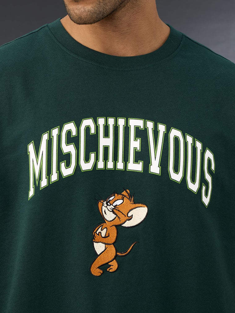 Tom & Jerry: Mischievous Oversized T-Shirts