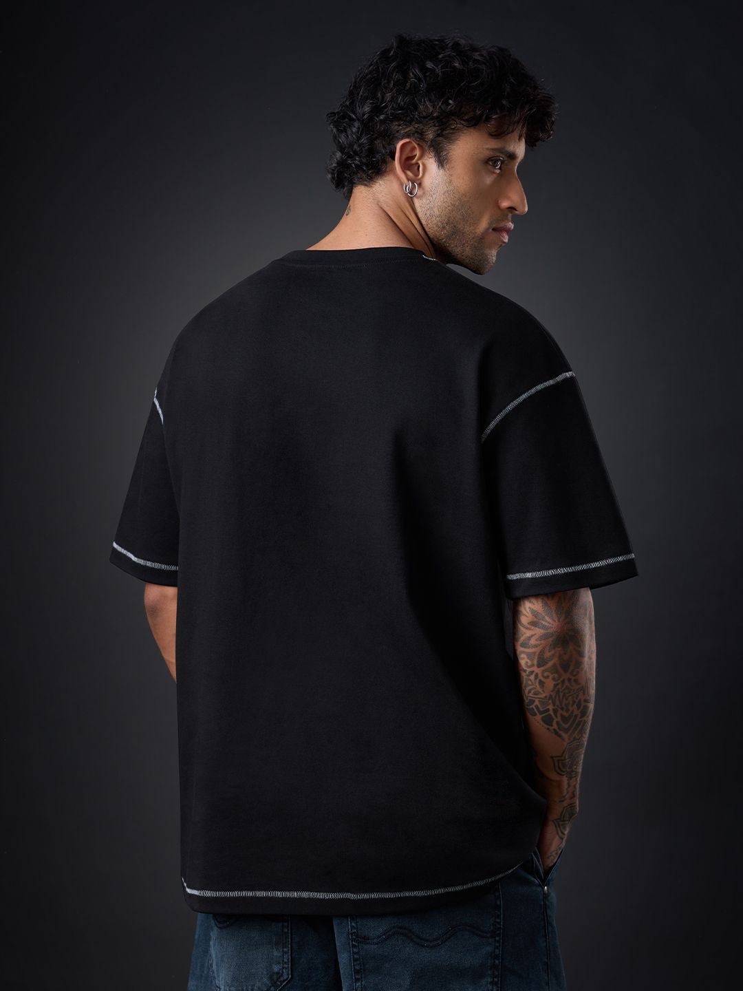 Batman: Logo (Reflective) Oversized T-Shirts