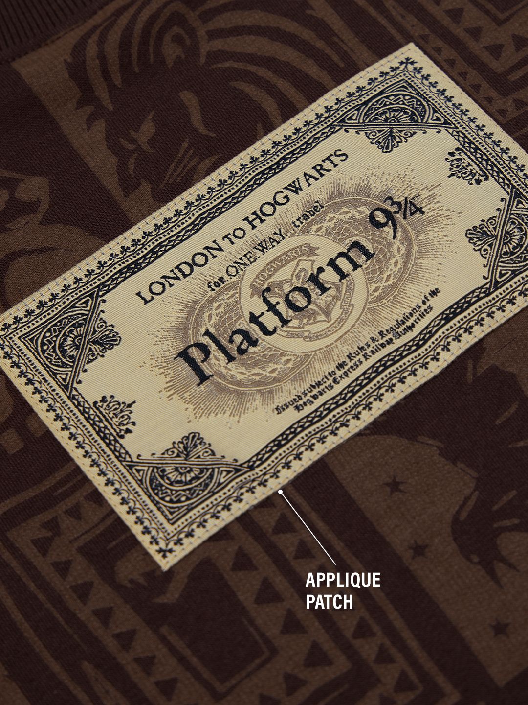 Harry Potter: Platform Ticket Oversized T-Shirts