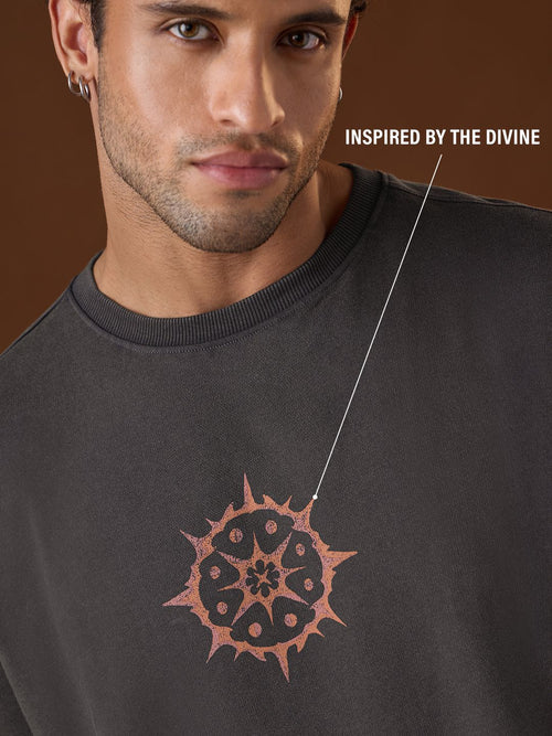 Mythology T-Shirt: Suryaputra Oversized T-Shirts