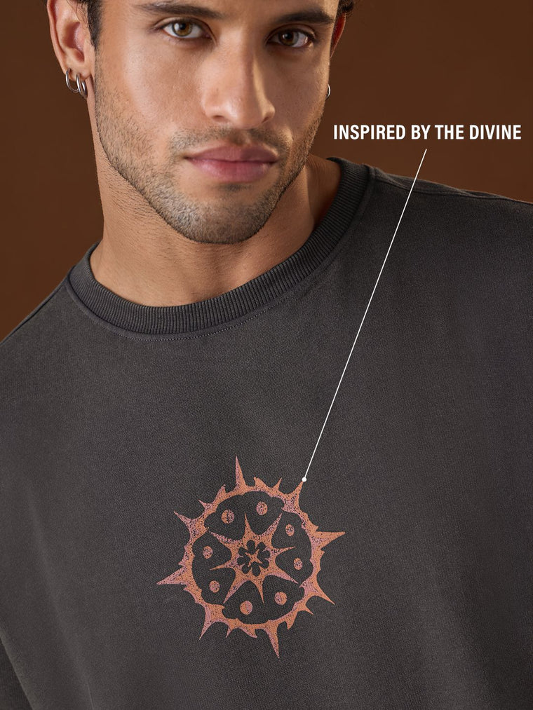 Mythology T-Shirt: Suryaputra Oversized T-Shirts