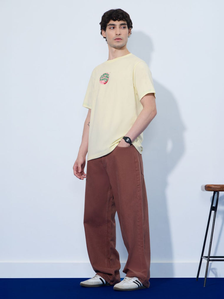 Harry Potter: Birthday Cake Men Relaxed Fit T-Shirts
