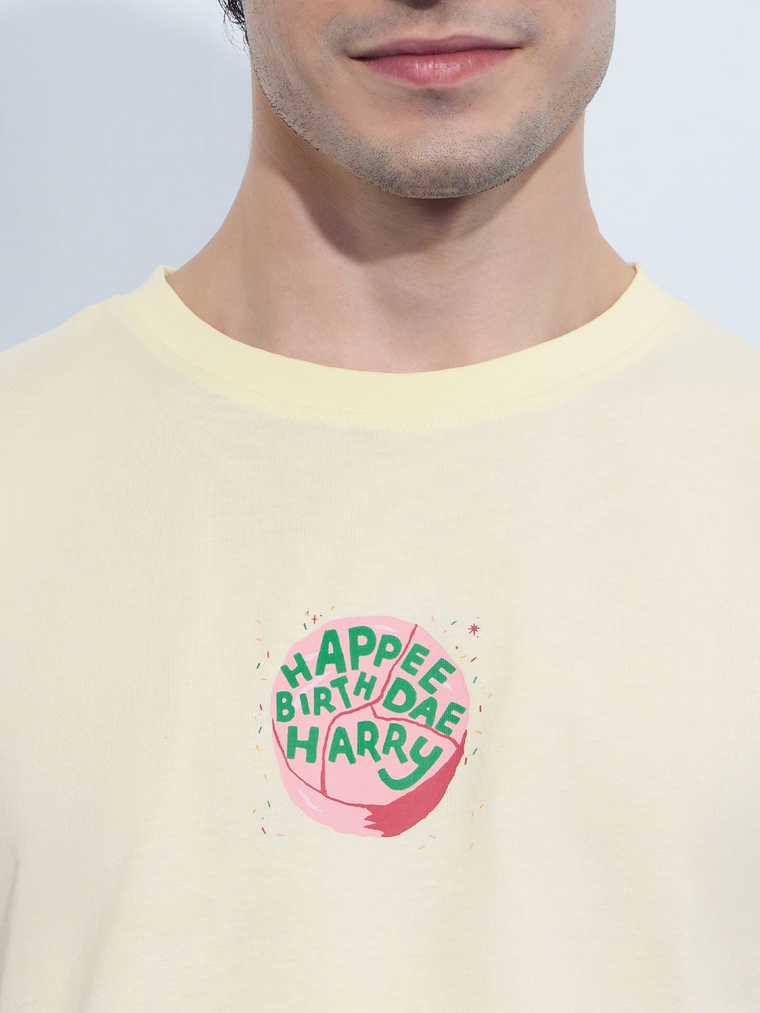 Harry Potter: Birthday Cake Men Relaxed Fit T-Shirts