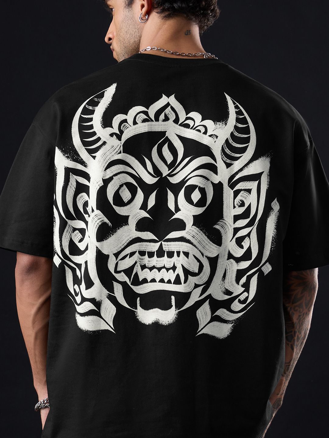 Oversized T-Shirt: Asura Bomma Oversized T-Shirts