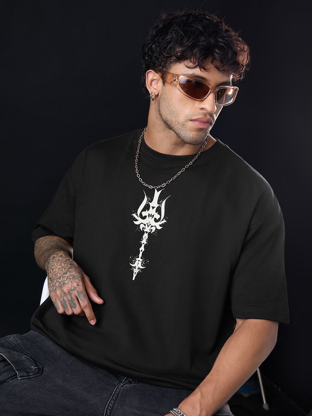 Oversized T-Shirt: Asura Bomma Oversized T-Shirts