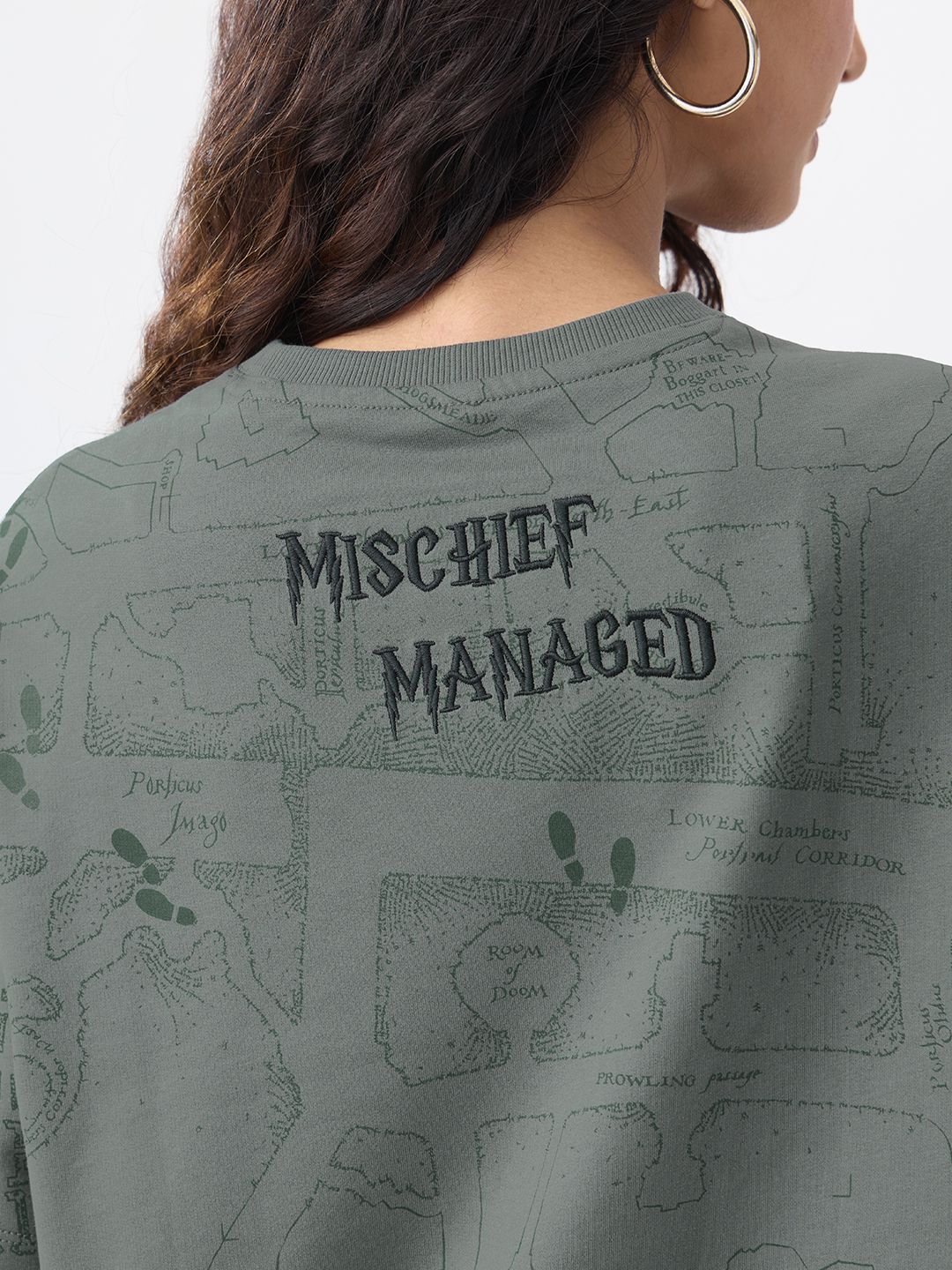 Harry Potter: Mischief Managed Women Oversized T-Shirts