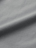Cotton Linen Utility: Grey Oversized Shirts