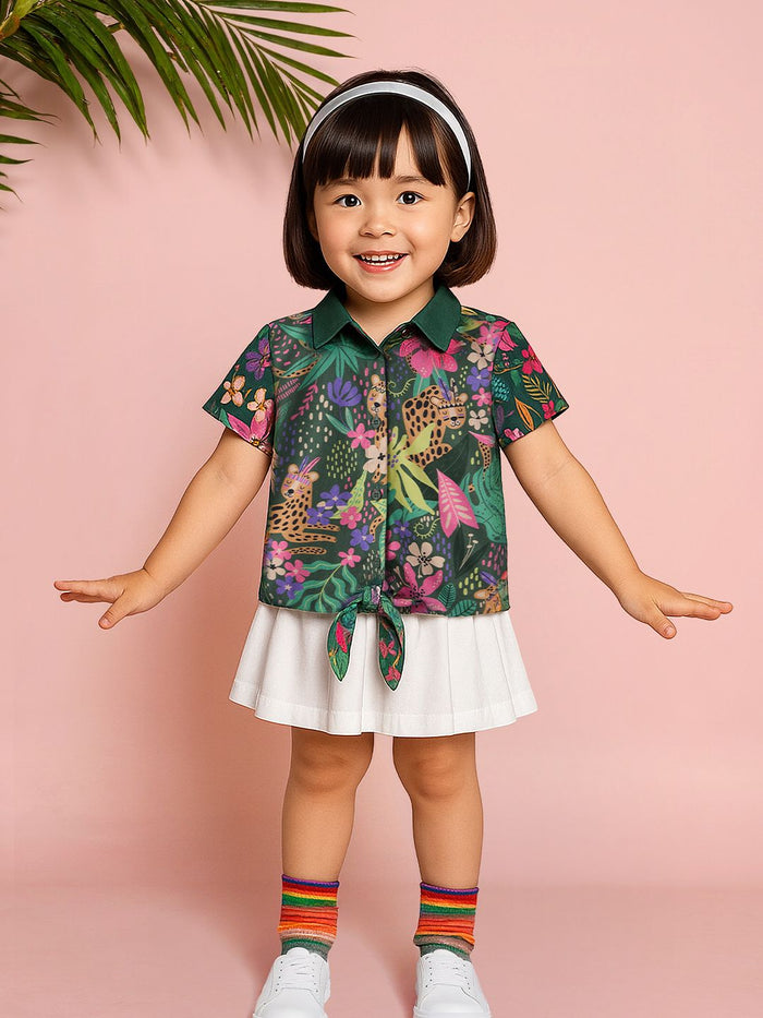 TSS Originals: Rainforest Girls Shirts (2-8 Yrs)