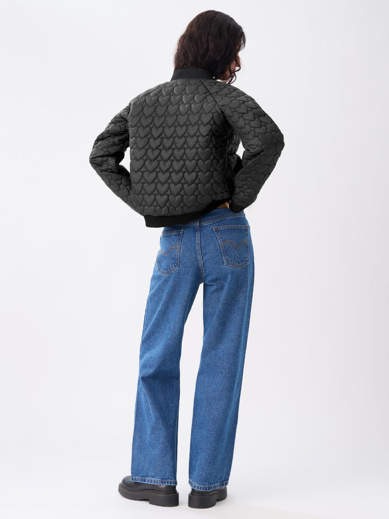 Puffer Jacket: Heartfelt Women Bomber Jackets