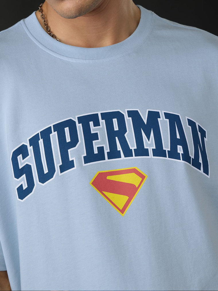 Superman: Guardian Of Metropolis Oversized T-Shirts