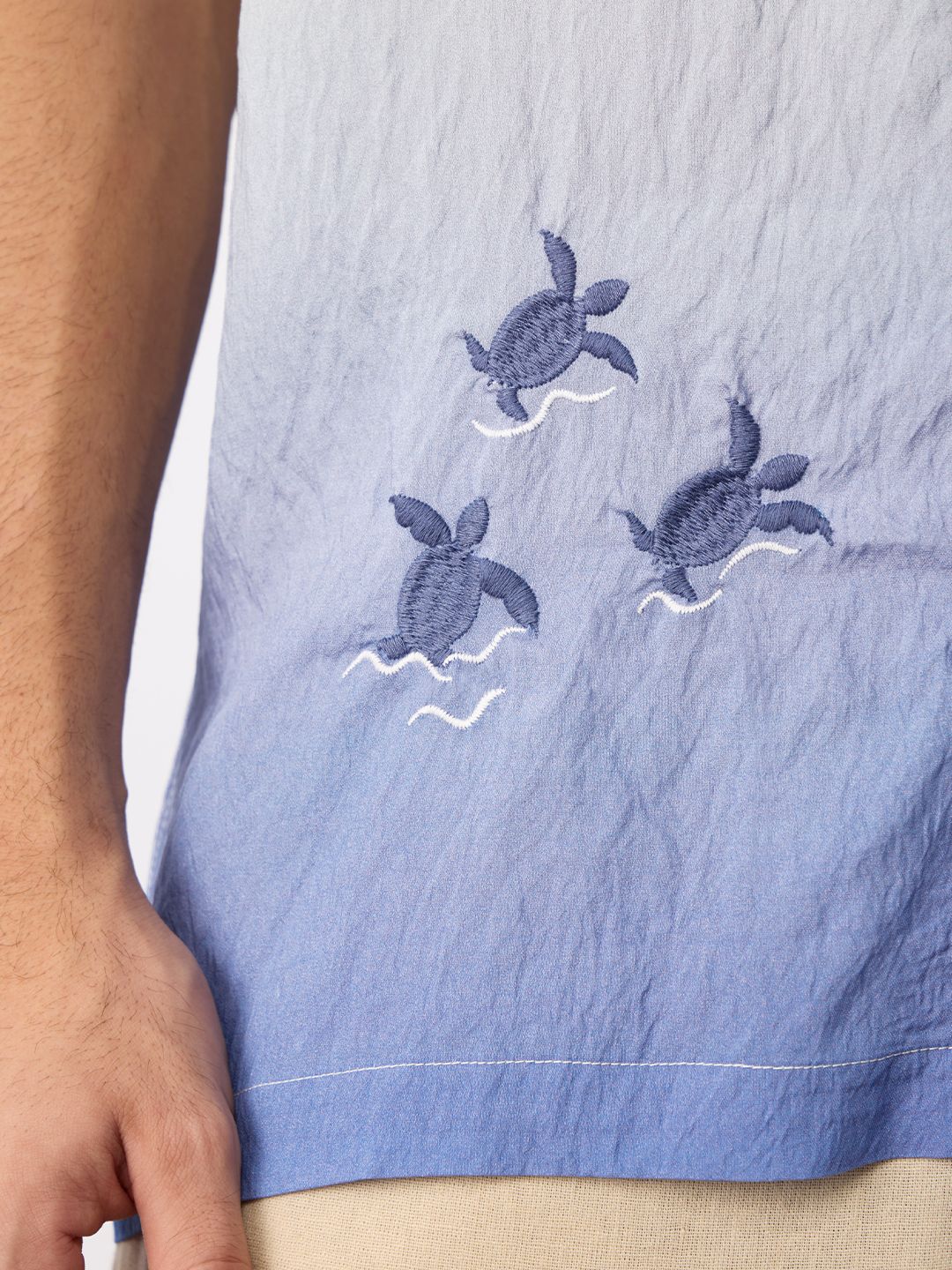 Oversized Shirt: Living By The Sea Oversized Shirts