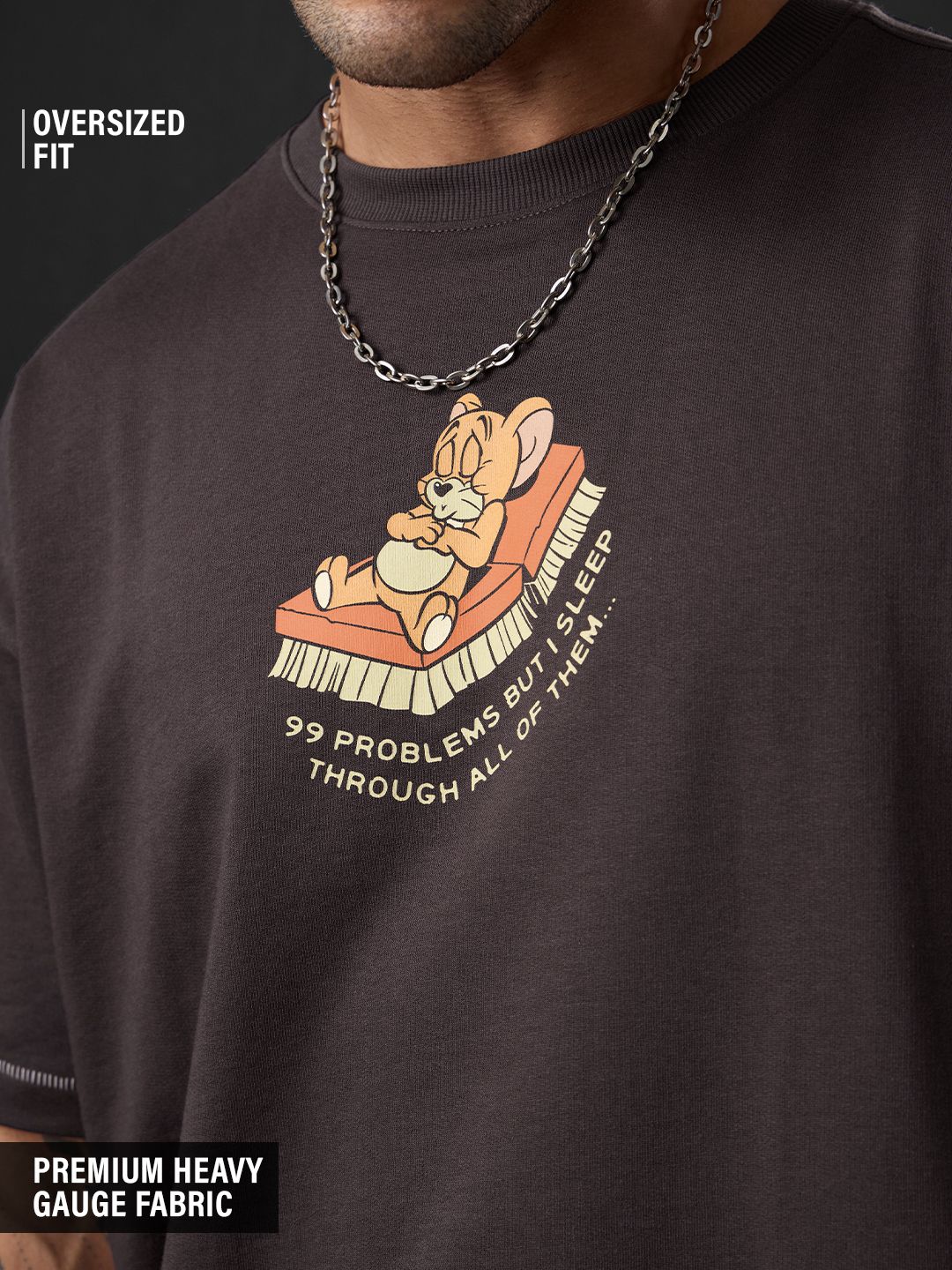 Tom & Jerry: Problems Oversized T-Shirts