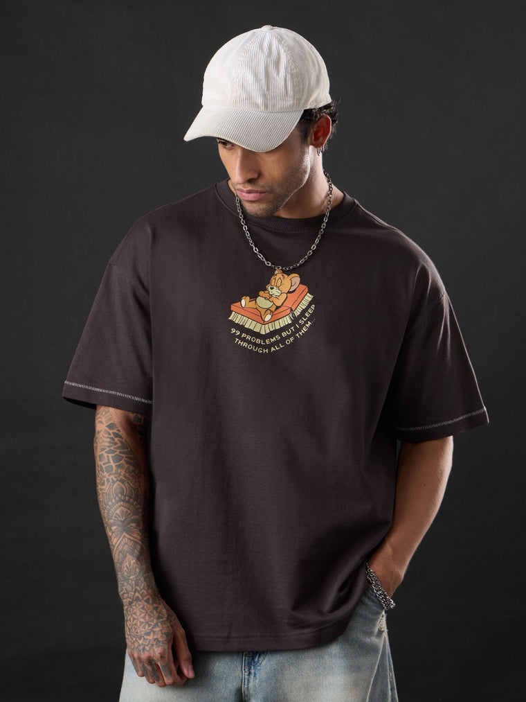 Tom & Jerry: Problems Oversized T-Shirts