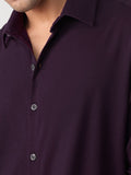 Textured Shirt: Mulberry Men Textured Shirts