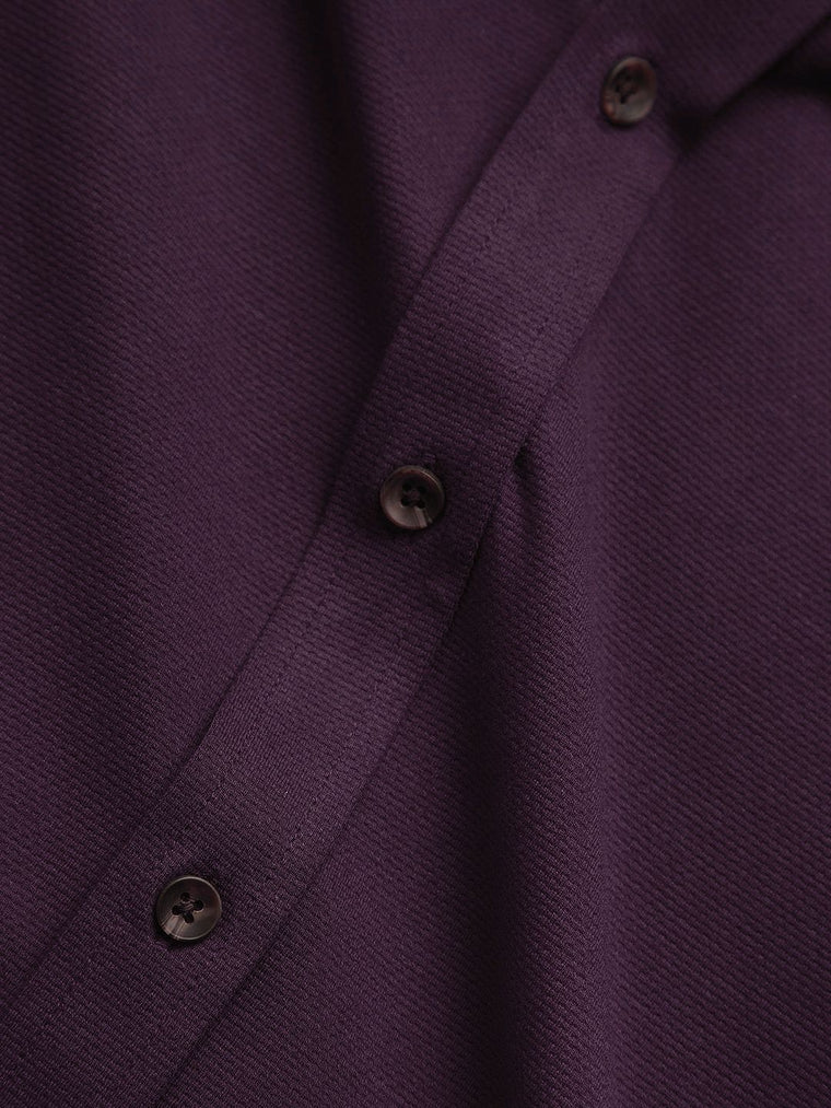 Textured Shirt: Mulberry Men Textured Shirts