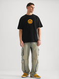 S.W.SMILEY: Winkle Oversized T-Shirts