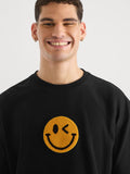 S.W.SMILEY: Winkle Oversized T-Shirts