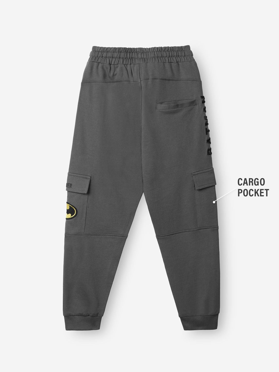 Batman: Caped Crusader Boys Cargo Joggers (2-8 Yrs)