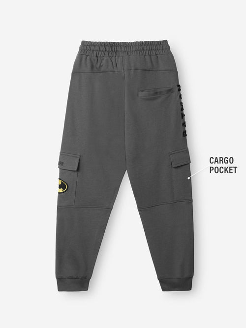 Batman: Caped Crusader Boys Cargo Joggers (2-8 Yrs)
