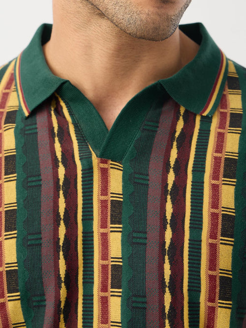 Jacquard: Retro Threads Classic Polos