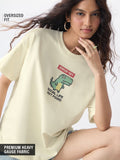 TSS Originals: Error Dino Women Oversized T-Shirts