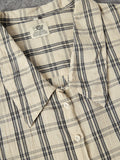 Textured Shirt: Birch Women Cropped Shirts