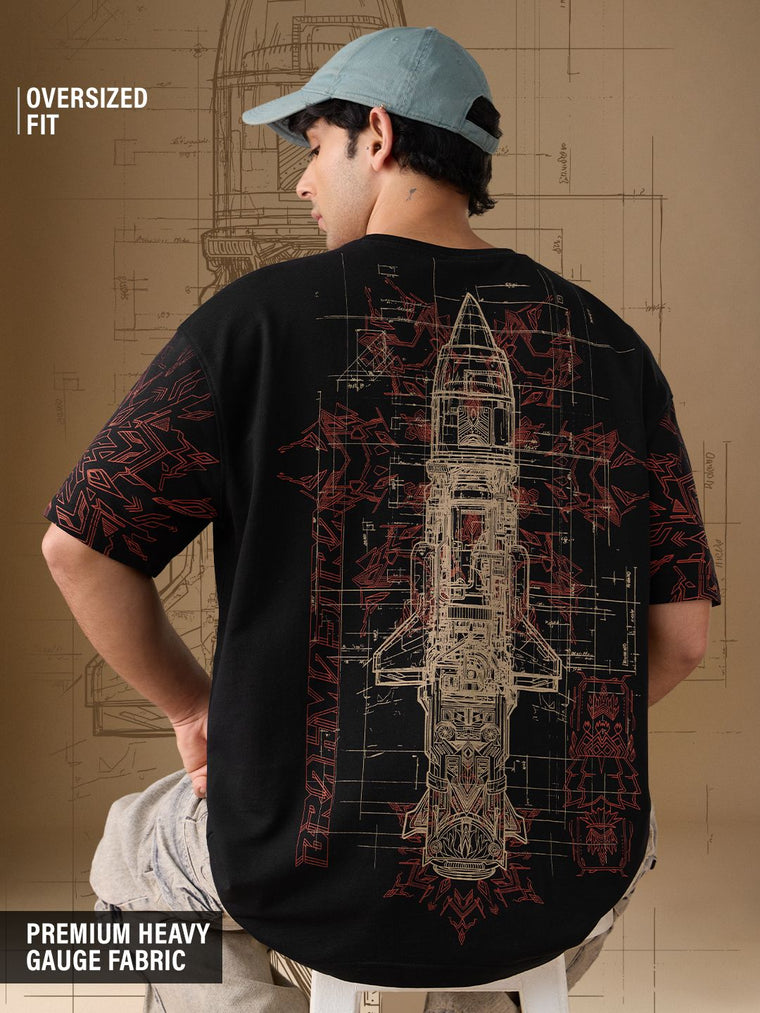 Freedom: Brahmastra Oversized T-Shirts