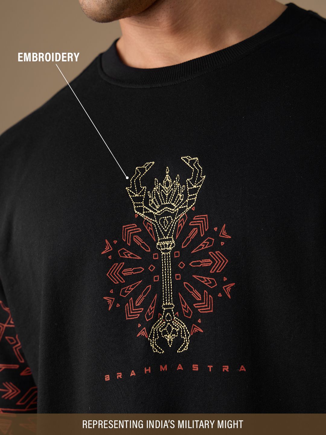 Freedom: Brahmastra Oversized T-Shirts
