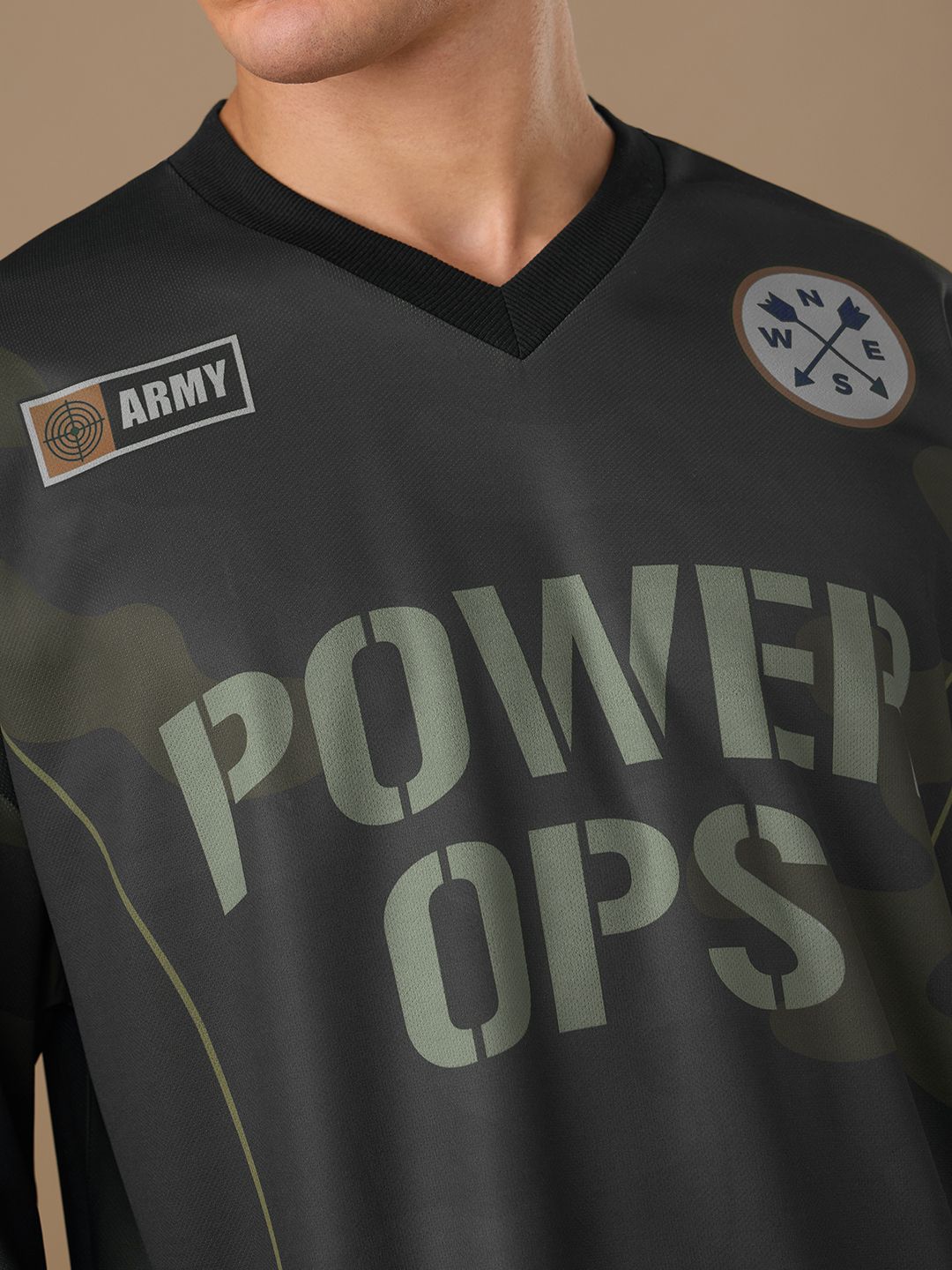 Freedom: Power Ops Oversized Full Sleeve T-Shirts