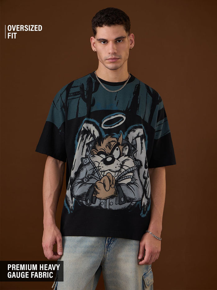 Looney Tunes: Heavenly Rebel Oversized T-Shirts