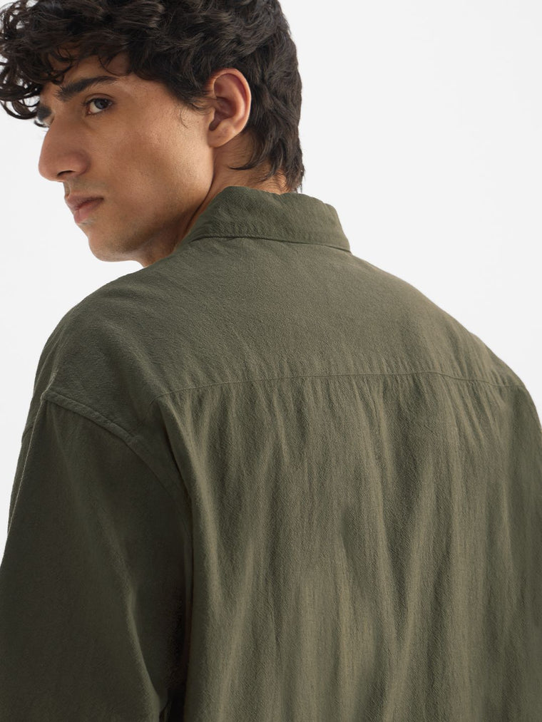 Textured Shirt: Indie Olive Holiday Shirts