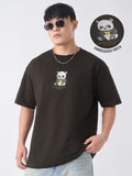 TSS Originals: Caffeine Panda Oversized T-Shirts