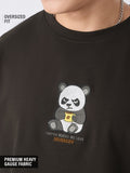 TSS Originals: Caffeine Panda Oversized T-Shirts