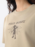 Harry Potter: Free Dobby Women Oversized T-Shirts