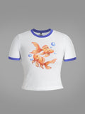 TSS Originals: Goldfish Women Fitted T-Shirts
