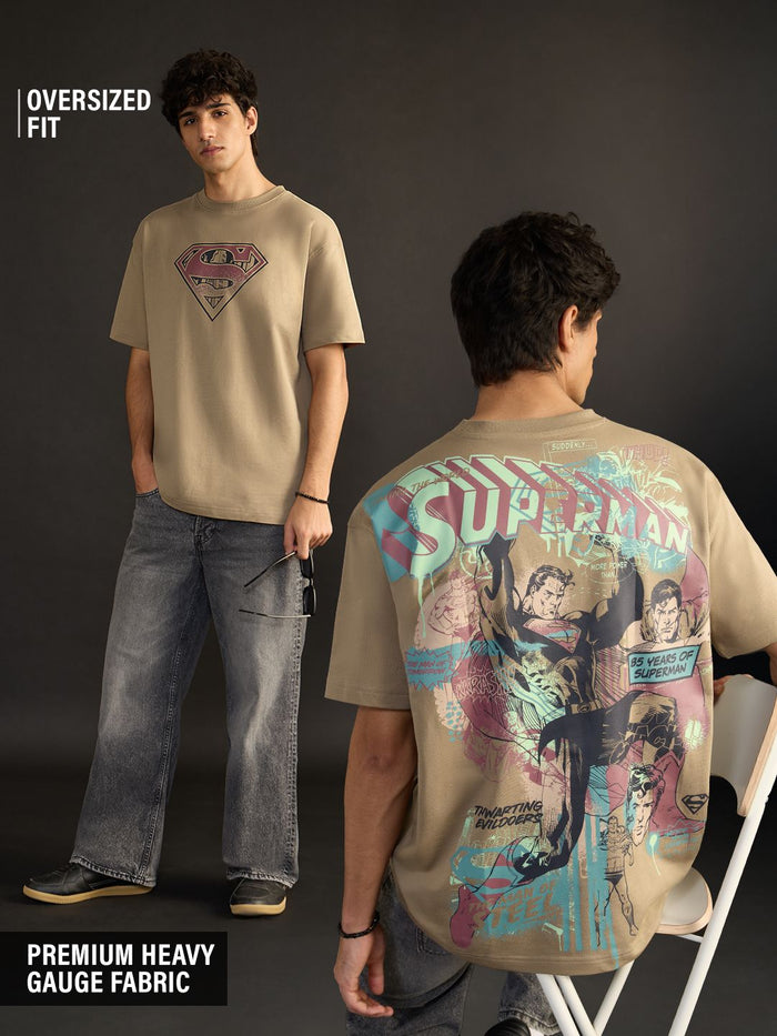 Superman: Fight For Good Oversized T-Shirts