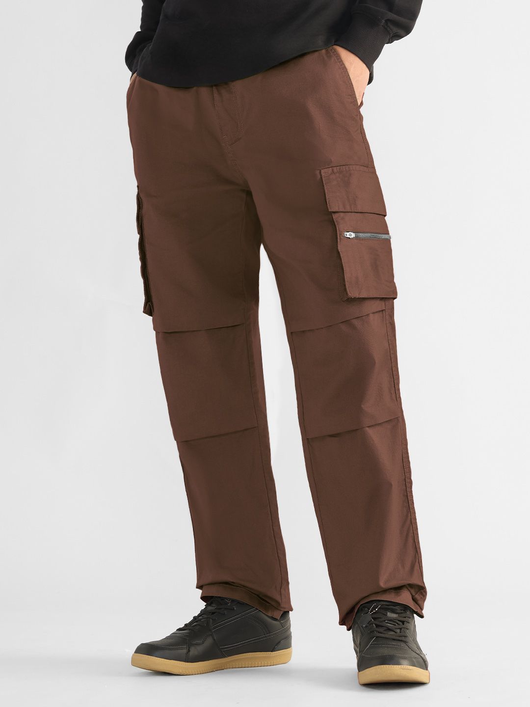 Parachute Pants: Macchiato Men Parachute Pants
