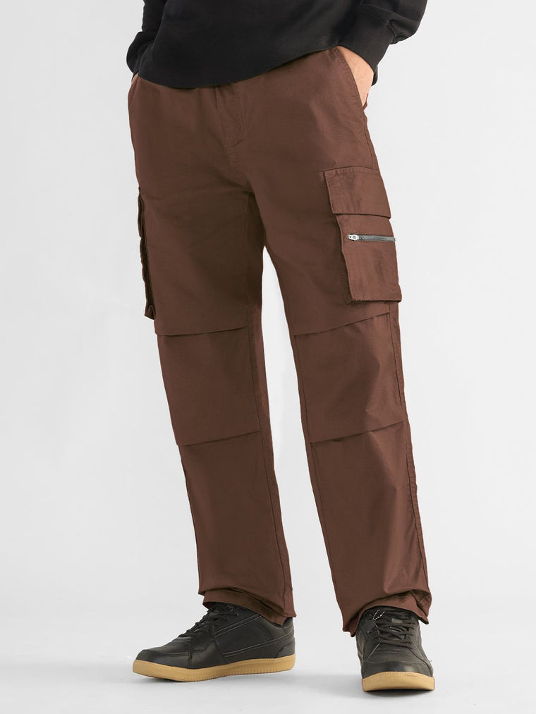 Parachute Pants: Macchiato Men Parachute Pants