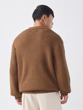 Chunky Knit: Bronze Oversized Pullovers