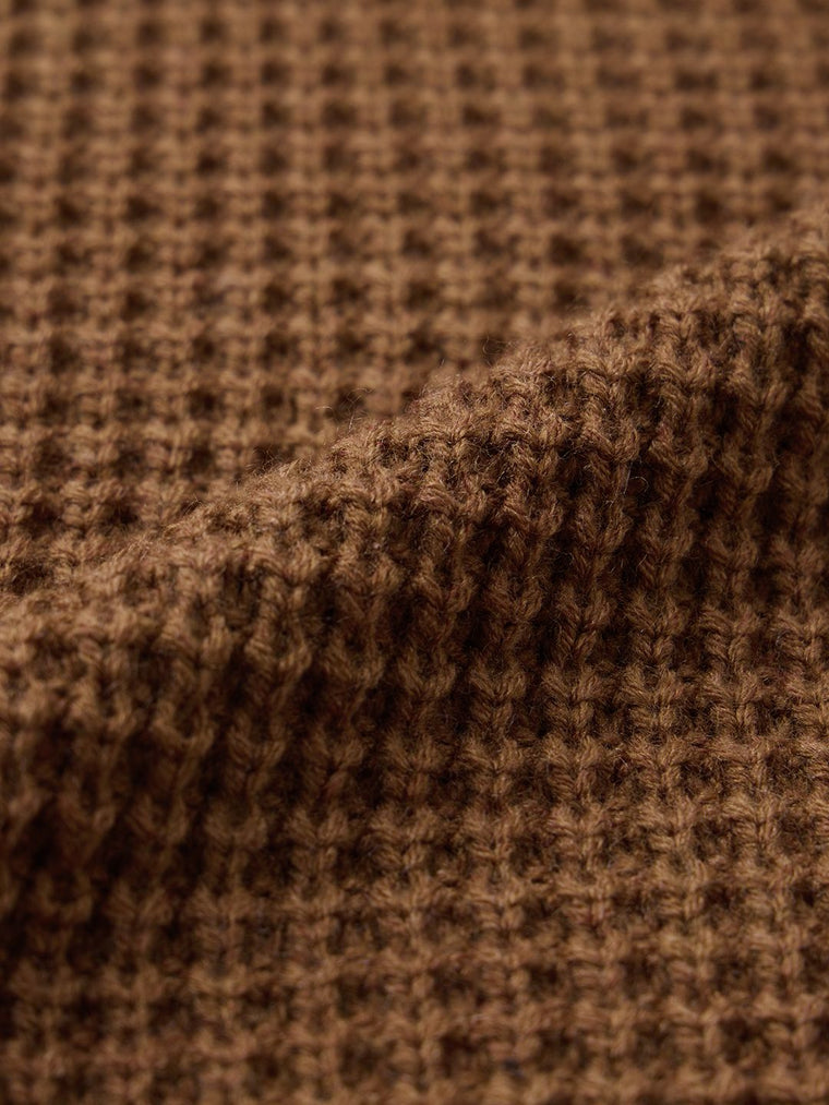 Chunky Knit: Bronze Oversized Pullovers