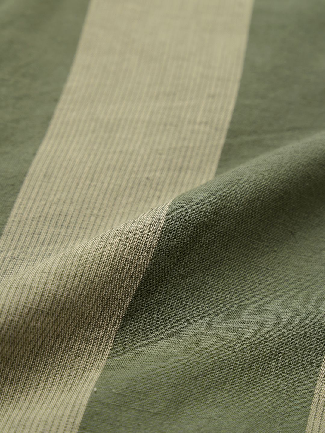 Cotton Linen Stripes: Grove Cotton Linen Shirts