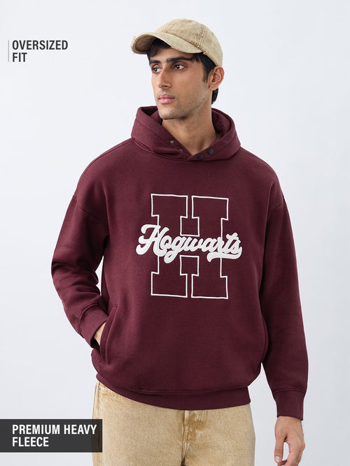 Harry Potter: School Of Magic Men Oversized Hoodies