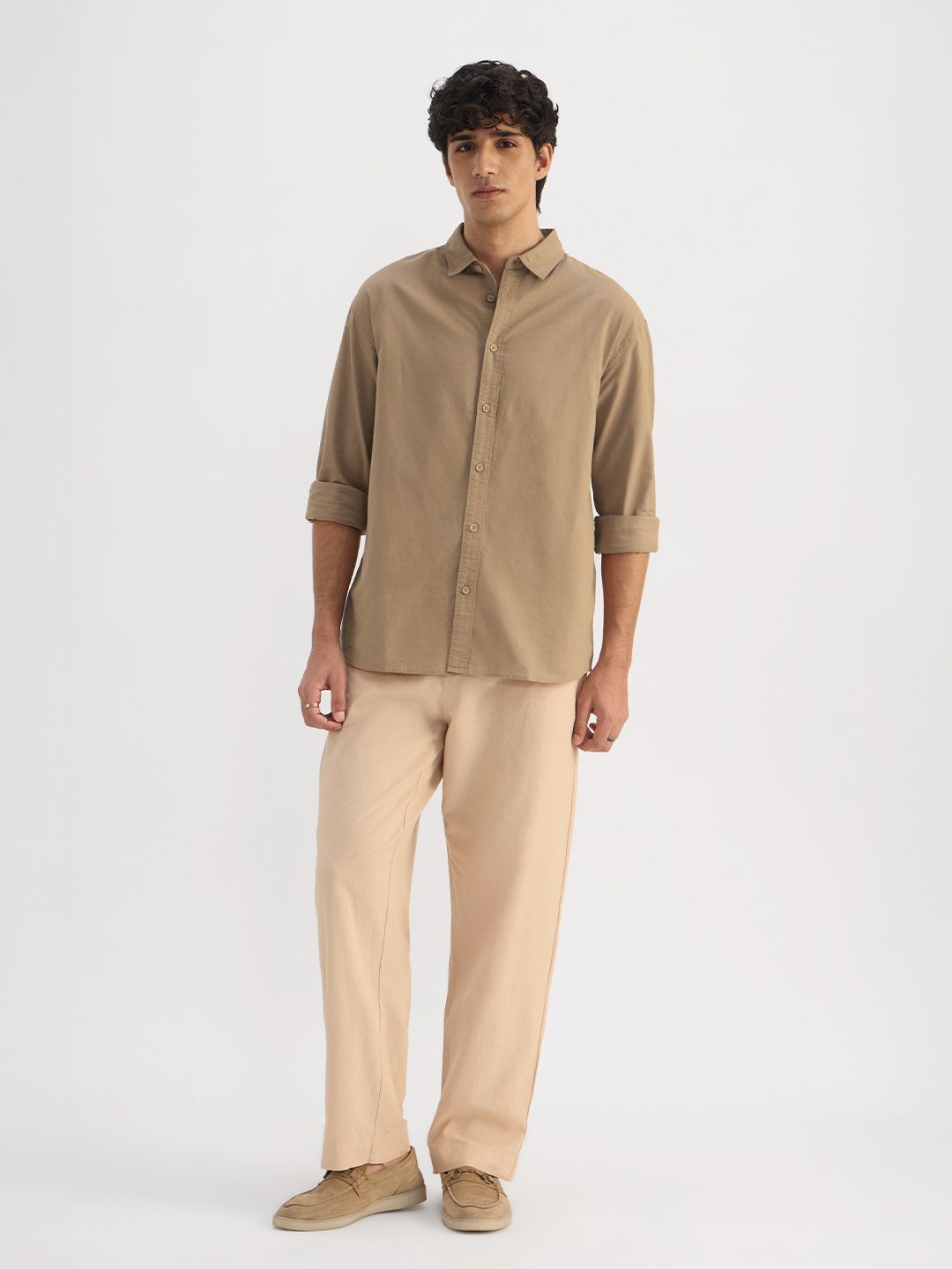 Cotton Linen: Dusty Roads Cotton Linen Shirts