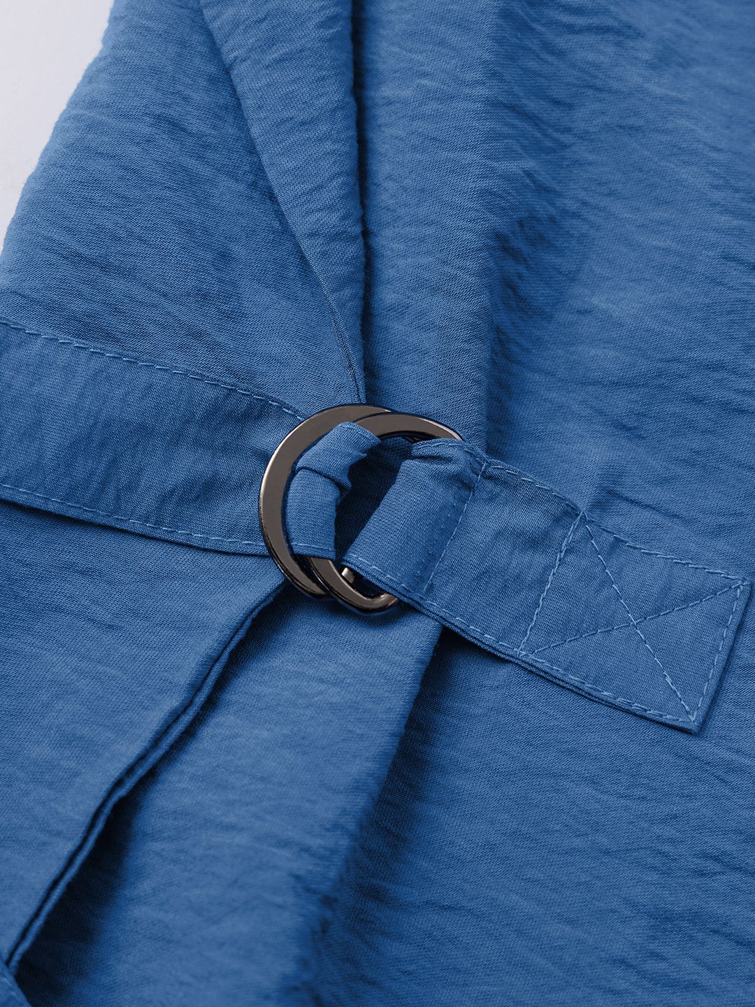 Buckle Shirt: Cobalt Women Regular Shirts