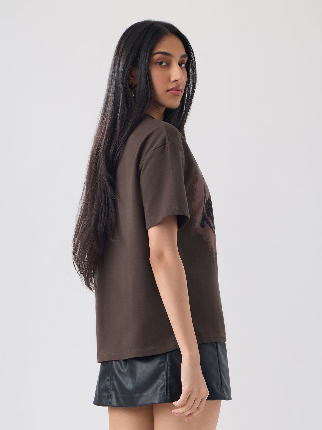 Peanuts: Motorsport Women Oversized T-Shirts