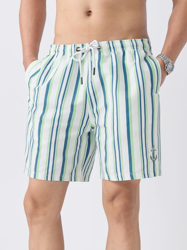 Swim Shorts: Anchor Men Swimwear Shorts