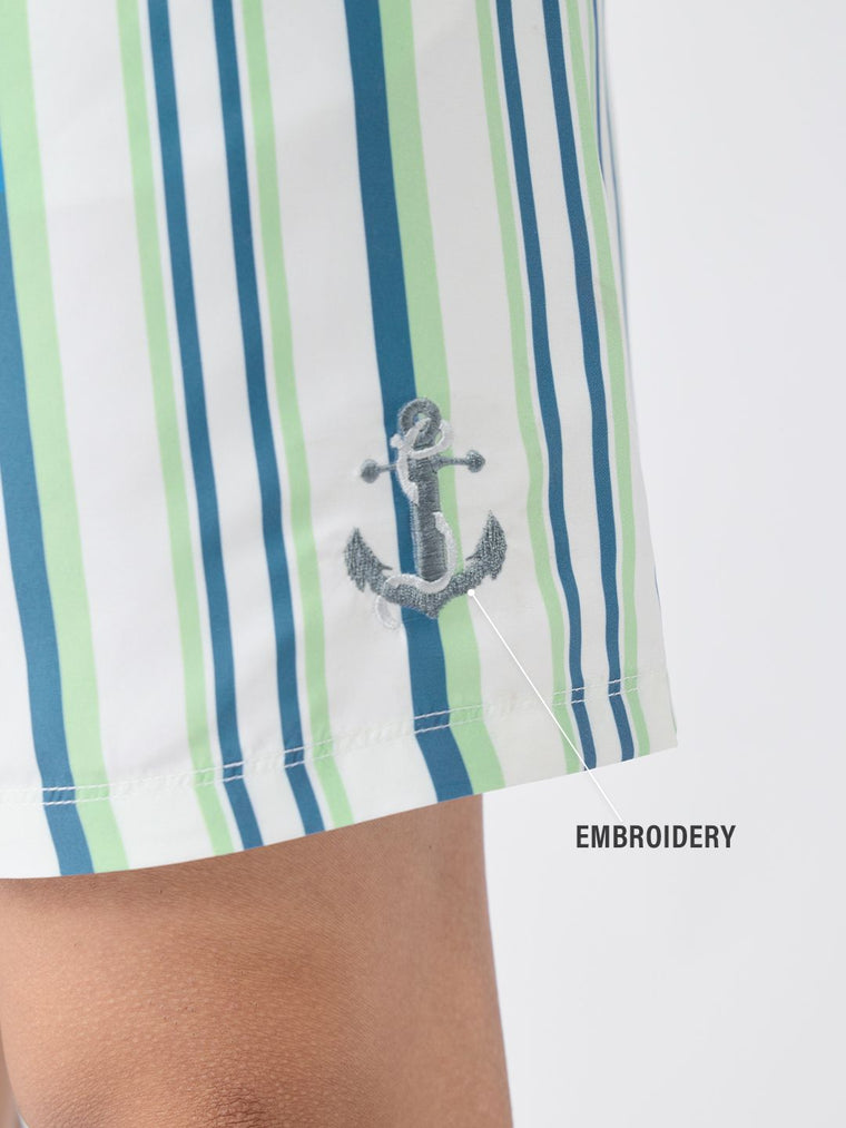 Swim Shorts: Anchor Men Swimwear Shorts