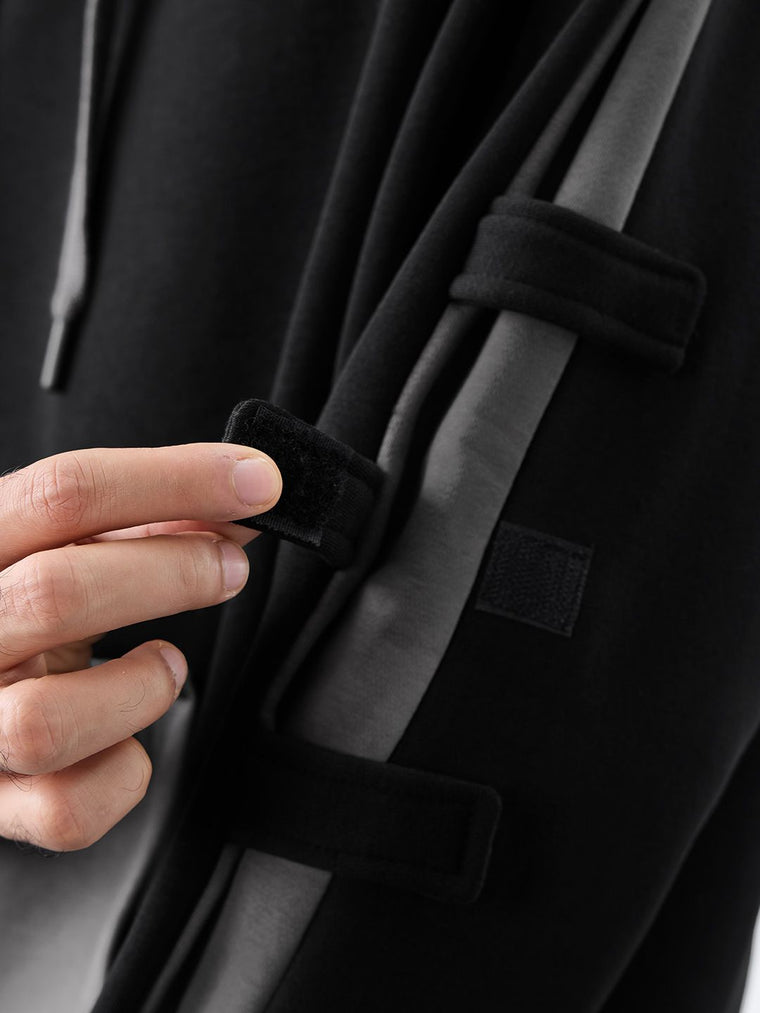 Oversized Hoodie: Dark Steel Men Oversized Hoodies