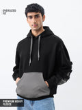 Oversized Hoodie: Dark Steel Men Oversized Hoodies